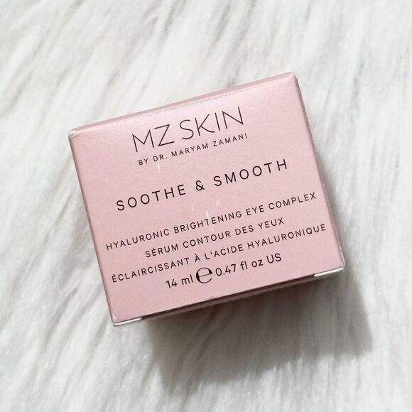 MZ SKIN By Dr Marym Zamani Soothe and Smooth Hyaluronic Brightening Eye Cream - Picture 2 of 4